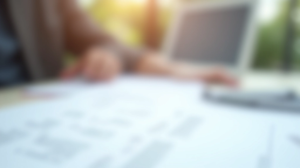 Close-up of family financial documents, insurance policy papers, and pen on desk