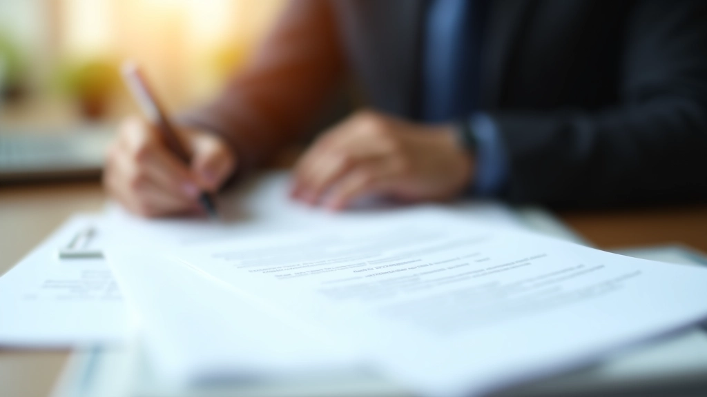 Insurance policy document with pen showing lifelong protection and cash value components